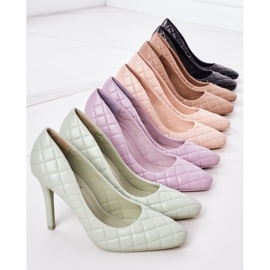 PS1 Elegante Beige quiltede hæle Rosanna 1