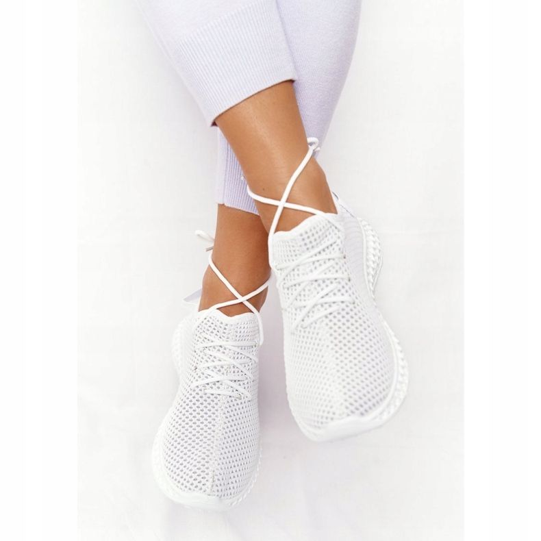 PS1 Kvinders sportssko Slip-on White Run Away hvid 1
