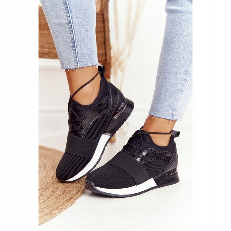FB2 Sportssko til kvinder Sneakers Sort Netta 2