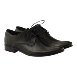 Badura Classic Leather Black formelle sko 7549 sort 4