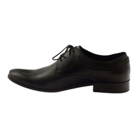 Badura Classic Leather Black formelle sko 7549 sort 2
