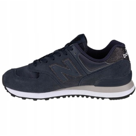 New Balance W WL574FA2 sort marineblå 1