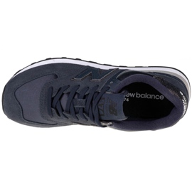 New Balance W WL574FA2 sort marineblå 2