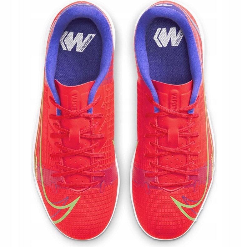 Nike Mercurial Vapor 14 Academy Tf Junior CV0822 600 fodboldsko rød rød 1