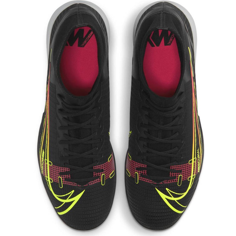 Nike Mercurial Superfly 8 Academy Ic CV0847 090 fodboldsko sort sort 1