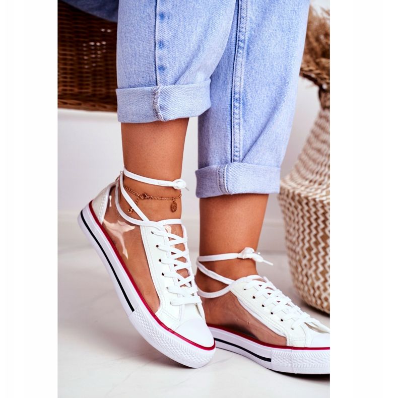 PS1 Kvinder Sneakers Hvid Transparent Elements Grace farveløs 2