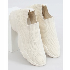 Beige NB399 Beige strømper beige sportssko 1
