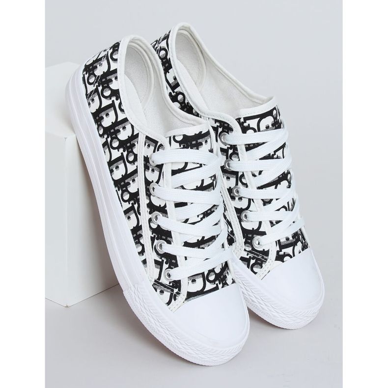 Sorte kvinders sneakers XL30P Sort hvid 1