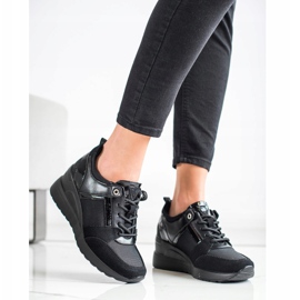 Stilfulde VINCEZA sneakers sort 1