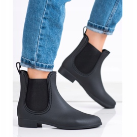 SHELOVET Matt galoshes sort 1