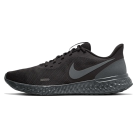 Nike Revolution 5 herresko sort BQ3204 001 grå 1