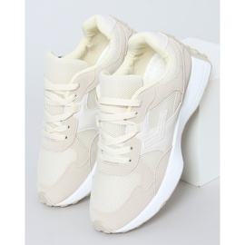 Beige BL209P Beige sportssko 1