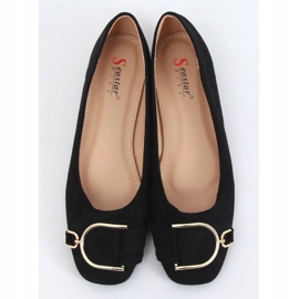 Elegante sorte ballerinaer til kvinder LK47P Sort 1