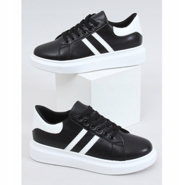 Sorte kvinders sneakers VL139P SORT / HVID 1