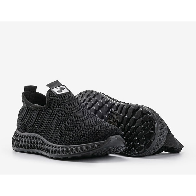 Sort Katy slip-on sportssko 1