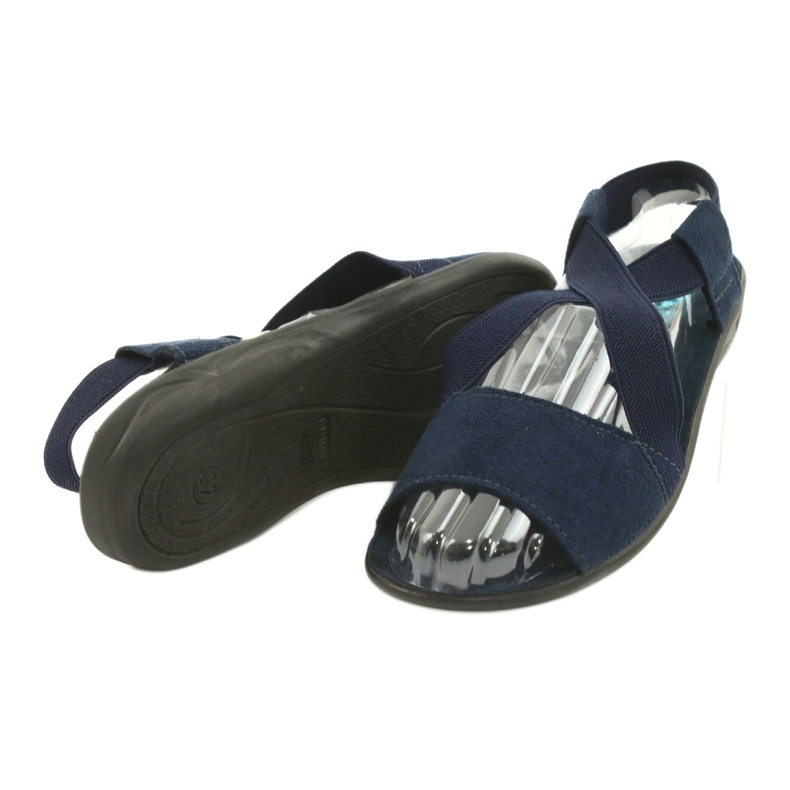 Adanex damesandaler Marineblå 2