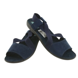 Adanex damesandaler Marineblå 3