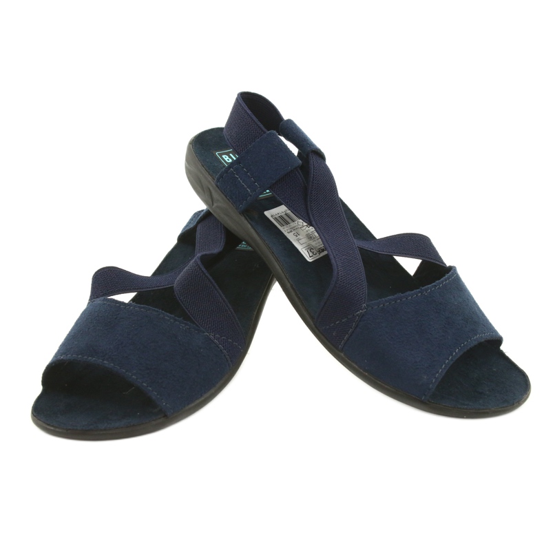 Adanex damesandaler Marineblå 3