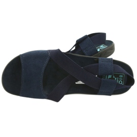 Adanex damesandaler Marineblå 4