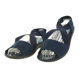 Adanex damesandaler Marineblå 1