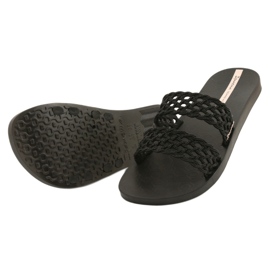 Ipanema Renda Fem 26506 Sorte hjemmesko 3