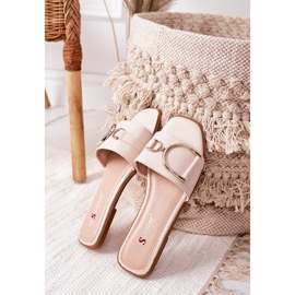 PS1 Kvinders elegante hjemmesko Beige Debbie 2