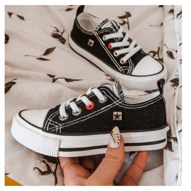 Børns klassiske lave sneakers Big Star HH374090 Sort ['sort'] 2