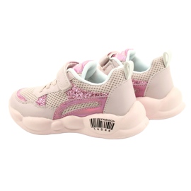 American Club Moderigtige Pink Halographic Sportssko ES23/21 lyserød 4