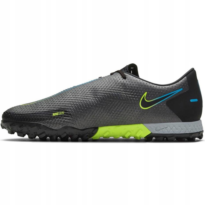 Nike React Phantom Gt Pro Tf fodboldsko sort CK8468 090 1