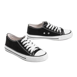 Sorte klassiske Destini lave sneakers 1
