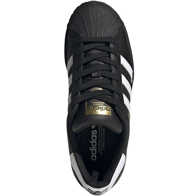 Adidas Superstar J børnesko sort EF5398 1