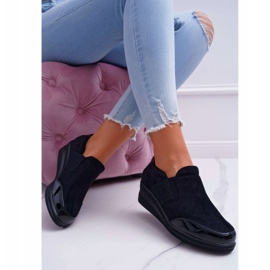 Wedge Sneakers Sergio Leone PB225 Sort 1