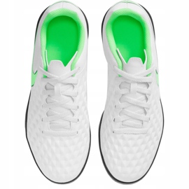 Nike Tiempo Legend 8 Club Tf Junior AT5883 030 fodboldsko hvid hvid 1