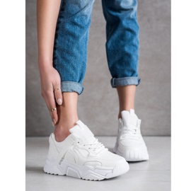 SHELOVET Hvide sneakers 1