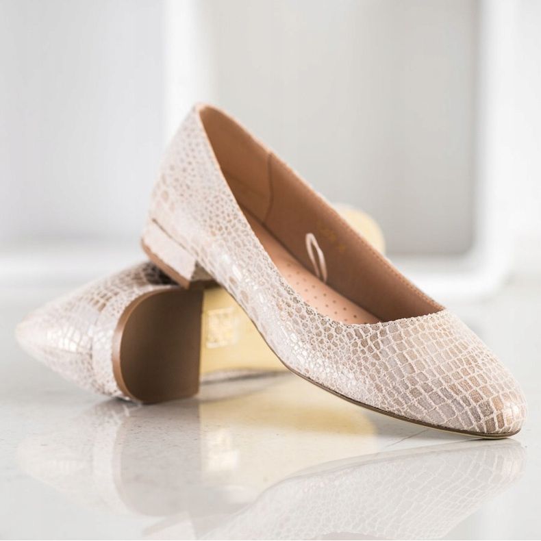 Snake Print Sergio Leone pumper beige 1