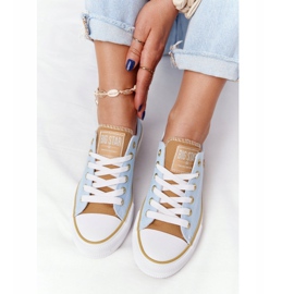 Klassiske kvinders sneakers Big Star HH274457 Blå 2