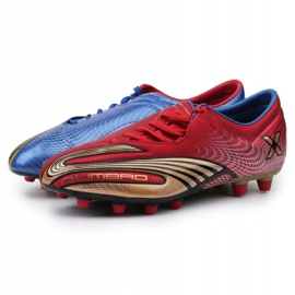 Umbro Revolution Fce II-A Hg M 886669-6CT fodboldstøvler flerfarvet marineblå, rød, blå 2
