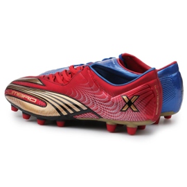 Umbro Revolution Fce II-A Hg M 886669-6CT fodboldstøvler flerfarvet marineblå, rød, blå 4