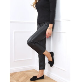 Sorte kvinders loafers 9086 Sort 2