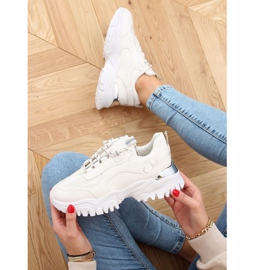 Beige 9931 Beige sportssko 1