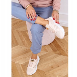 Pink GB-003 Lyserøde sportssko 2