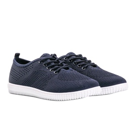 Maci marineblå åbent sneakers 1