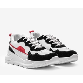 Hvide sneakers med sort Alexia tilbehør 1