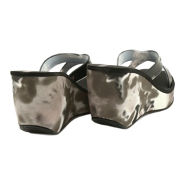 Kvinders Ipanema 83071 Lipsick Straps VII tøfler sort grå 3