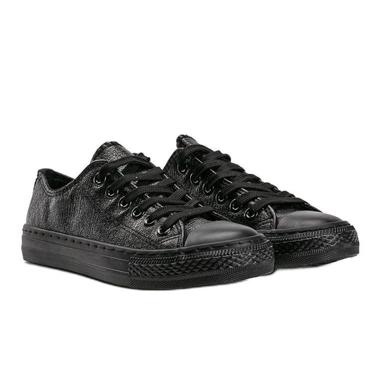 Sorte klassiske Melinda sneakers 1