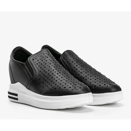 Sort openwork kile sneakers Kyra 1