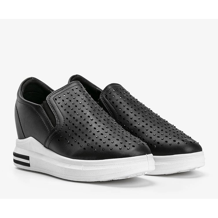 Sort openwork kile sneakers Kyra 1