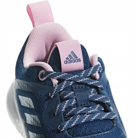 Adidas FortaRun XK D96948 børnesko marine blå lyserød 5