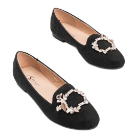 Sorte Brille loafers til kvinder 1