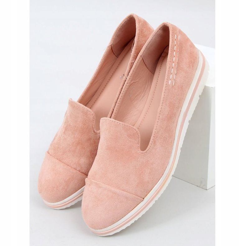 Pink 5836 Pink højhælede loafers lyserød 1